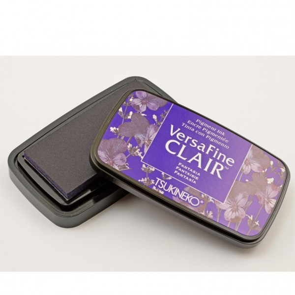 TSUKINEKO - Magic blue and purple Fantasis (102) Quick-drying Oil-based Pigment Stamp Pad