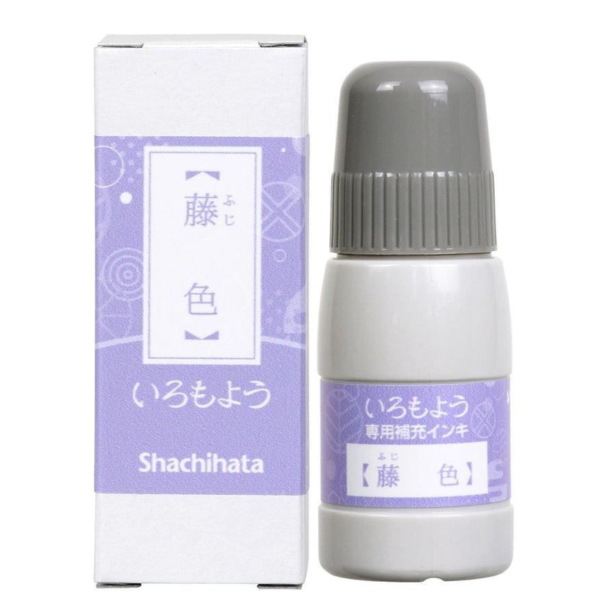 REFILL: Shachihata Iromoyo Ink Refill Bottle - Mauve 藤色 - SAC-20-PV
