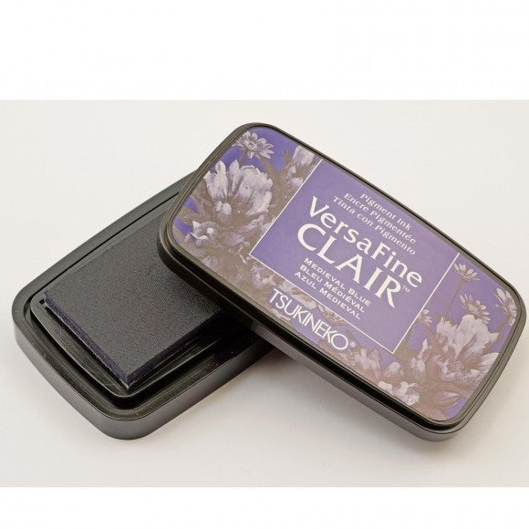 TSUKINEKO -Medieval Blue Medieval Blue (651) Quick-drying Oil-based Pigment Stamp Pad 