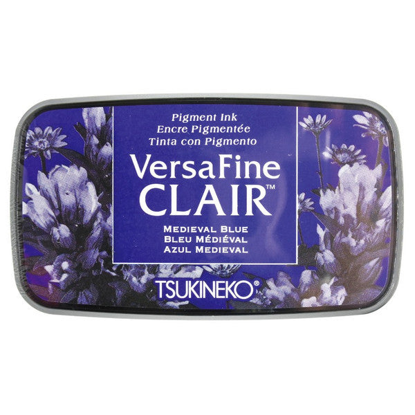 TSUKINEKO -Medieval Blue Medieval Blue (651) Quick-drying Oil-based Pigment Stamp Pad 