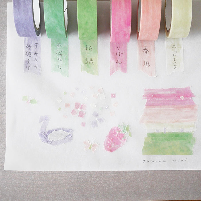 Miki Tamura Washi Tape Set - Softly