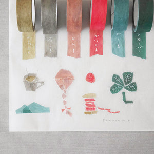 Miki Tamura Washi Tape Set - Living