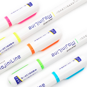 Zebra Mojini Line Highlighter - 5 Color Set