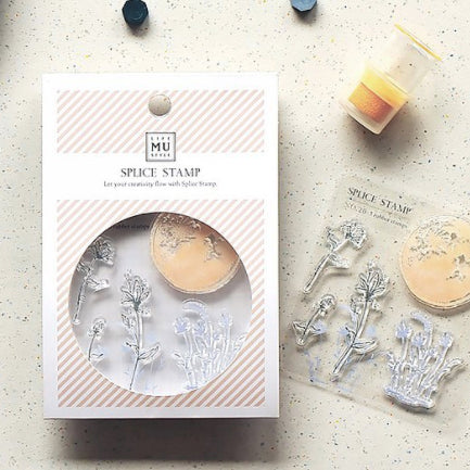MU Print Splice Stamp Set - No. 1020 Moon