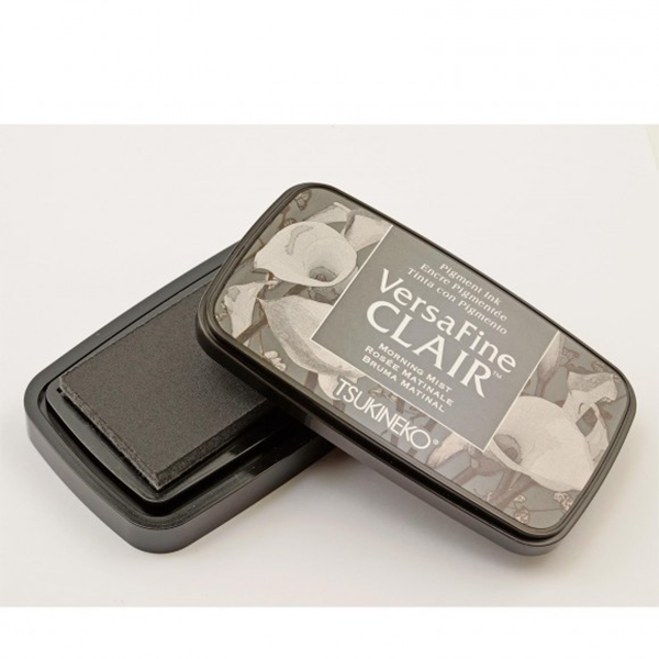 TSUKINEKO - Morning Fog Gray Morning Mist (352)Quick-drying Oil-based Pigment Stamp Pad