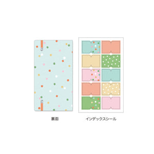 Mind Wave Storage Folder - Multi Seal Pocket File - Polka Dots