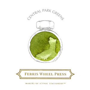 Ferris Wheel Press 38ml - Central Park Greens Ink