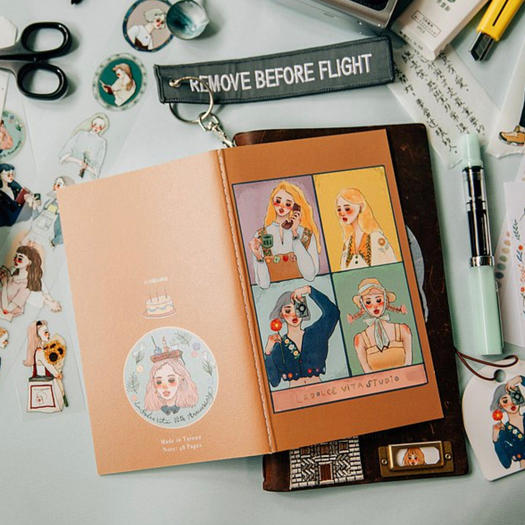 La Dolce Vita 10th Anniversary Notebook - Song of A Hundred Blooms