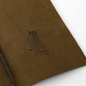 Traveler's Notebook Olive - Passport Size - Leather Journal Notebook Kit