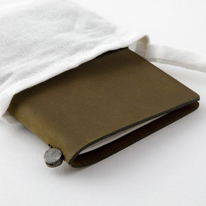 Traveler's Notebook Olive - Passport Size - Leather Journal Notebook Kit