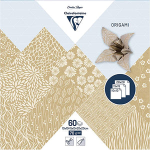Clairefontaine Origami Kraft Paper 10cm / 15cm / 20cm