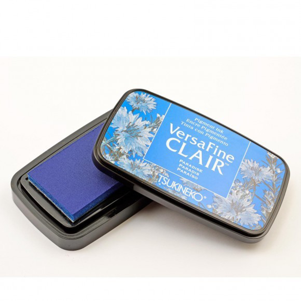 TSUKINEKO - Paradise Blue (602) Quick-drying Oil-based Pigment Stamp 