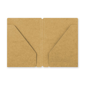 Traveler's Notebook Refill 010 - Passport Size - Kraft Paper Folder