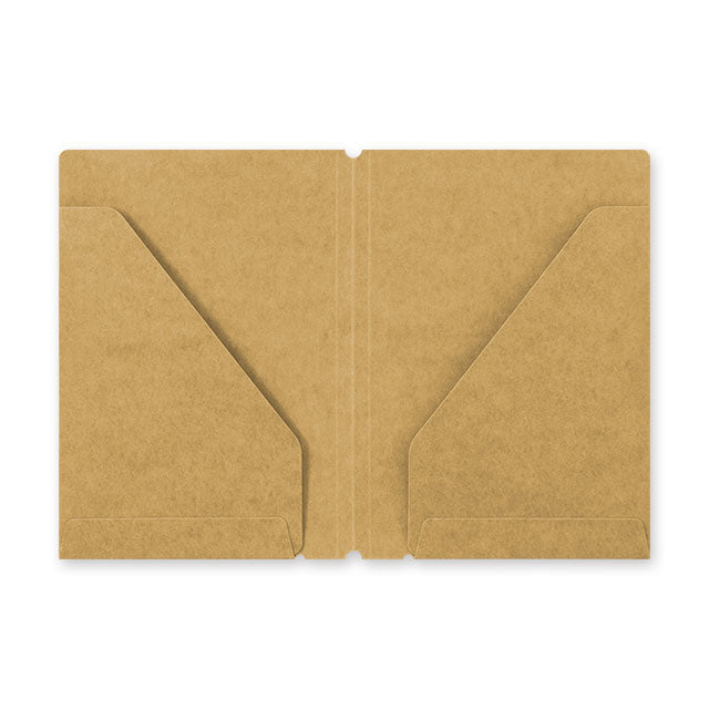 Traveler's Notebook Refill 010 - Passport Size - Kraft Paper Folder