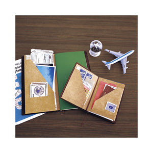 Traveler's Notebook Refill 010 - Passport Size - Kraft Paper Folder