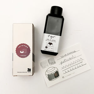 Troublemaker Shading Fountain Pen Ink 60ml Bottle - Petrichor