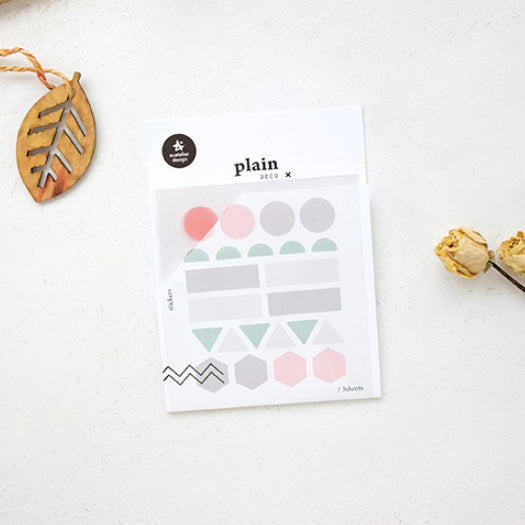 Suatelier Stickers - Plain Deco 1607 Plain 03
