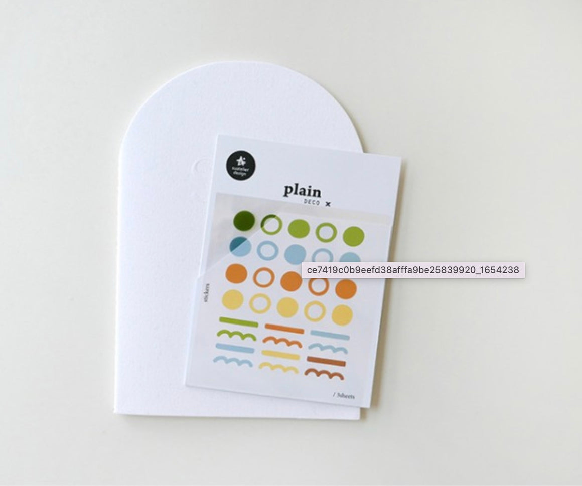 Suatelier Stickers - Plain Deco 1671 Plain 67