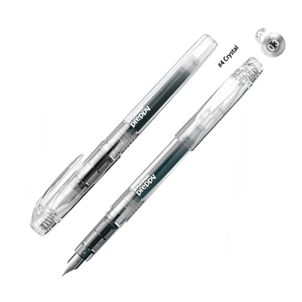 Platinum Preppy Fountain Pen - 0.3 Fine Nib - Crystal (Clear)