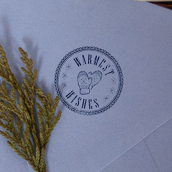 P+C Original Stamp - Holiday Release - Warmest Wishes Seal