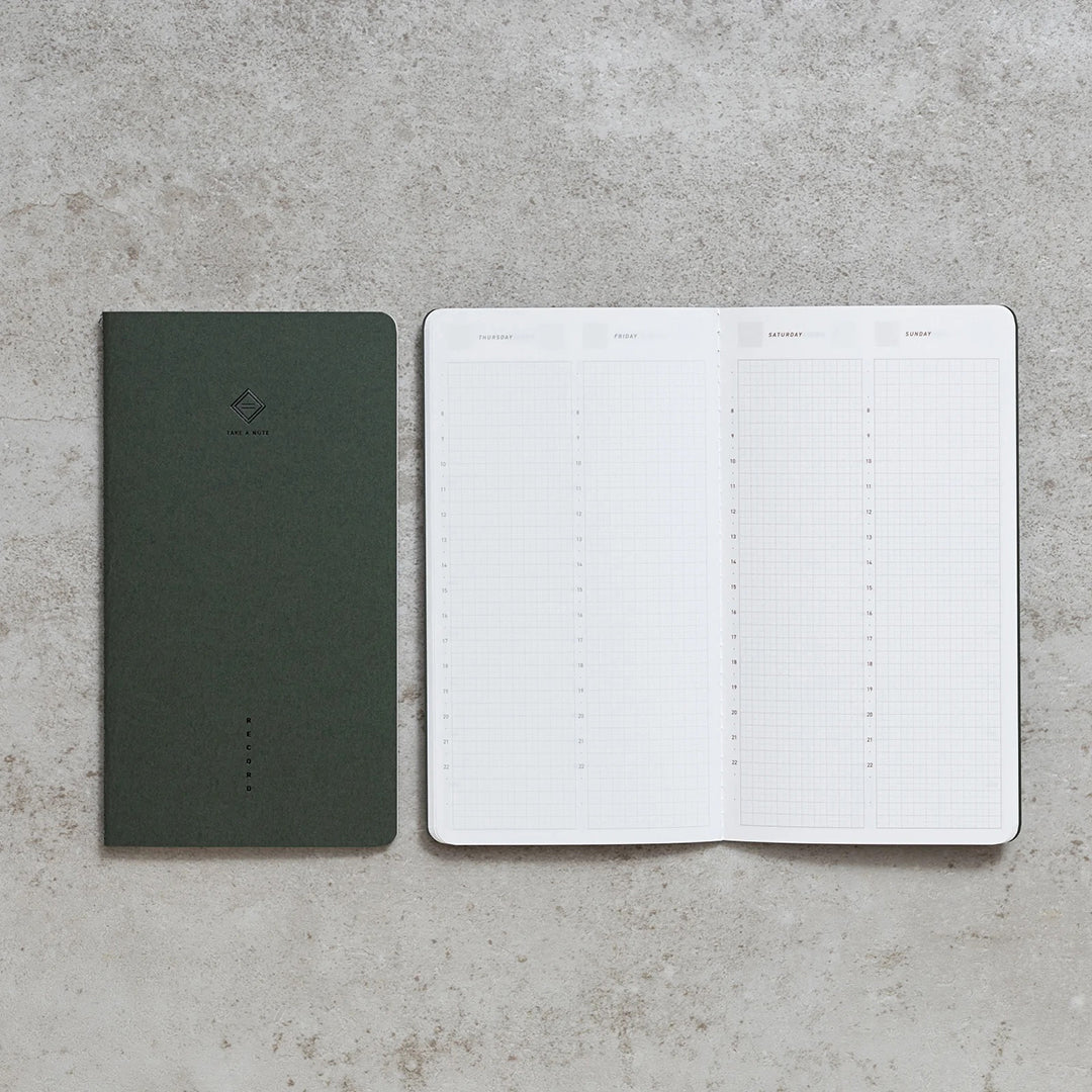 Take A Note RECORD Lite Undated Hybrid Daily Planner