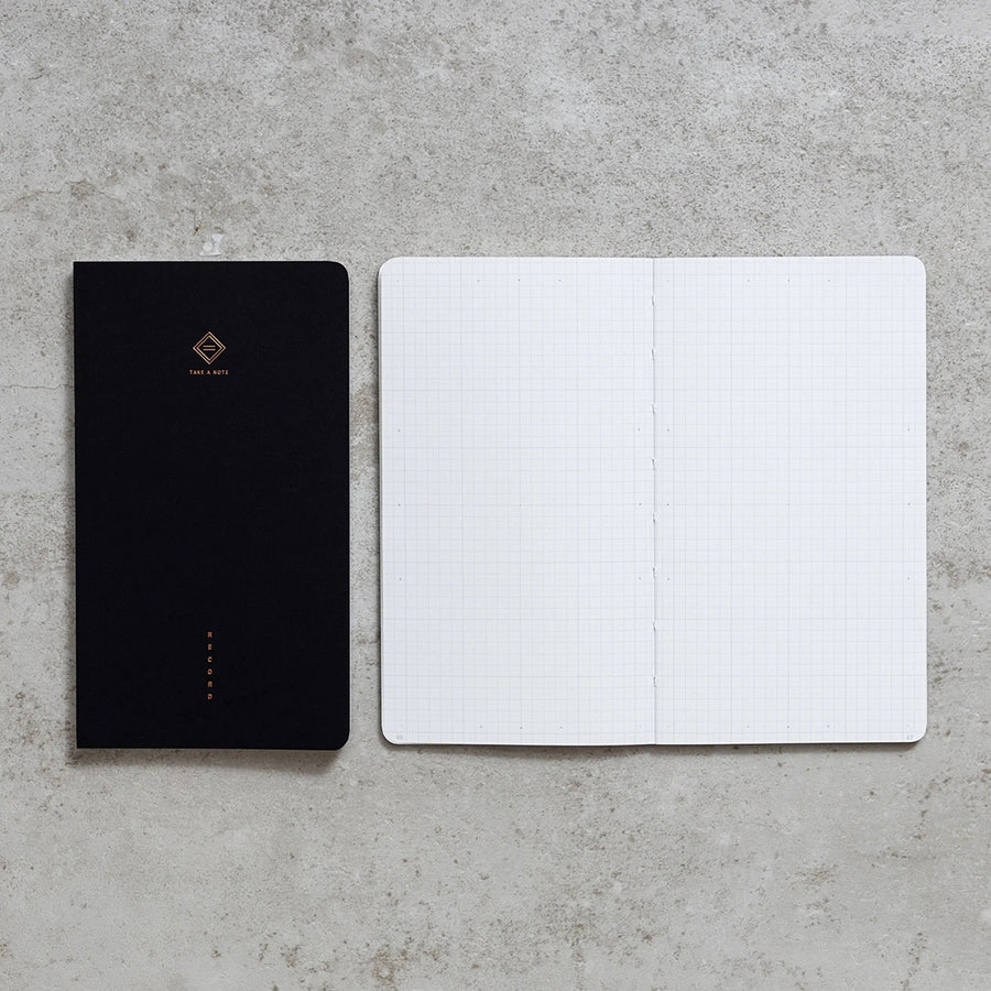 Take A Note RECORD Master Bullet Journal - Black