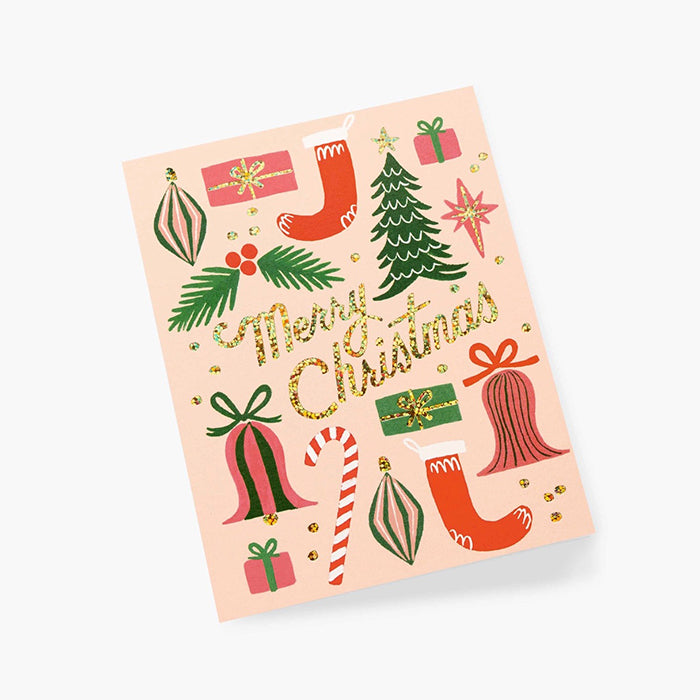 Rifle Paper Co. BOXED Greeting Card Set of 8 - Merry Christmas