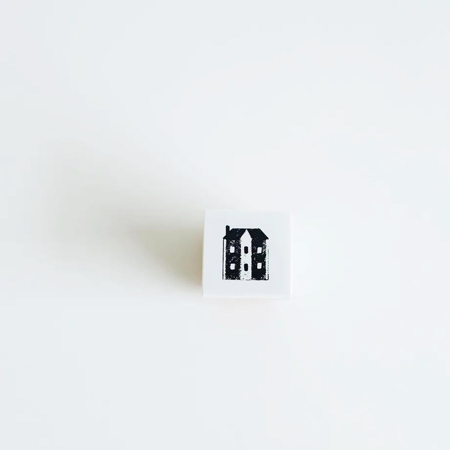 Yohaku Rubber Stamp - S-037 Machikado Mini House