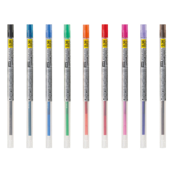Uni Style Fit Gel Pen Ink Refill (for Multi Pen) - 0.38 mm