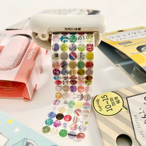 Kokuyo Karu Cut Washi Tape Cutter - White