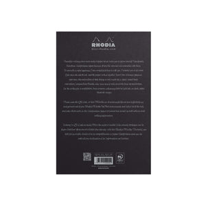 Rhodia x PAScribe Carb'On® Black Notepad - A4 - Lined
