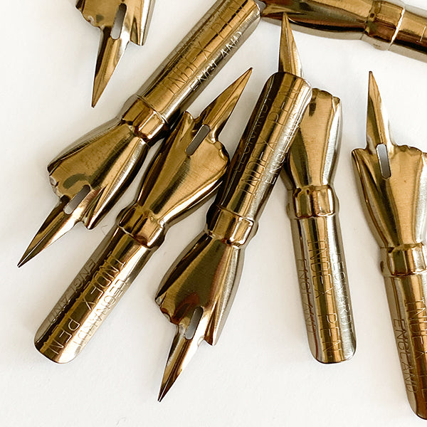 Leonardt Calligraphy Nib - Style P Index Nib - Paper Plus Cloth