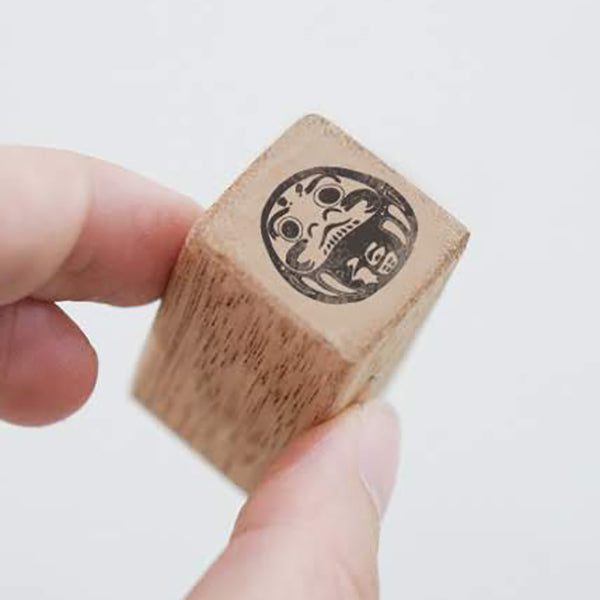 Black Milk Project Rubber Stamp - Mini Daruma