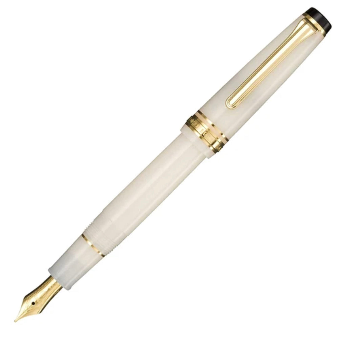 Sailor Pro Gear Slim Shikiori (Four Seasons) - Ivory Lamé Meigetsu 303