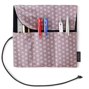 Saki Pen Roll Pen Storage Case - P-661 Purple