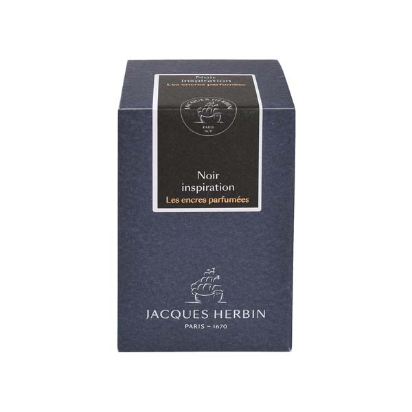 J. Herbin Fountain SCENTED Pen Ink - 50 ml Bottle - Noir Inspiration