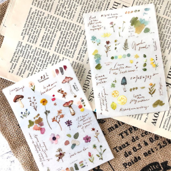 Pion - Sticker Transfer - Garden