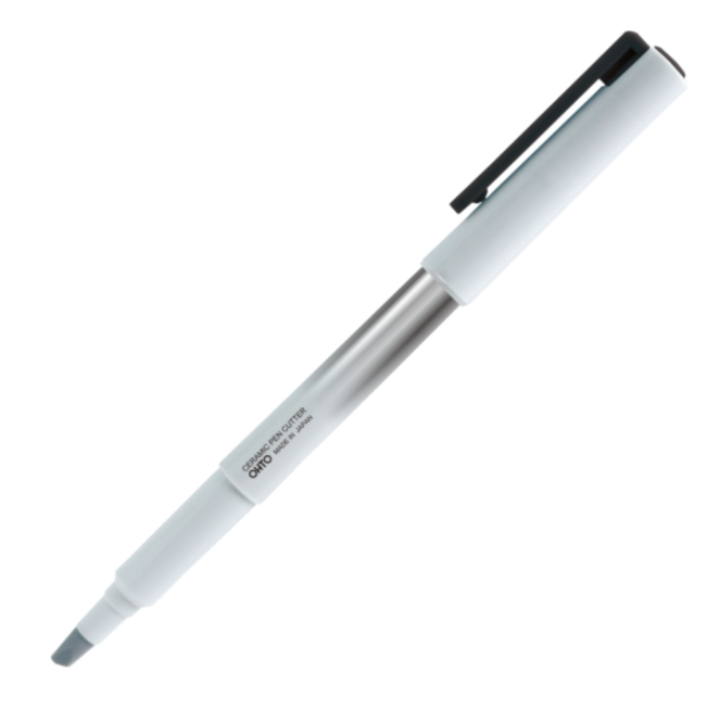 Ohto Ceramic Utility Knife Pen - Silver