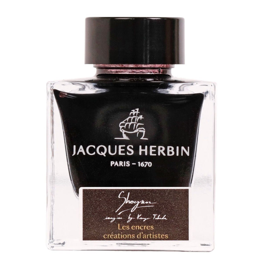 J. Herbin Fountain Pen Ink - 50 ml Bottle - Artist Collection - Shogun by Kenzo Takada