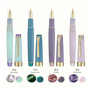 Sailor Shikiori Sound of Rain Fountain Pen - Drizzle