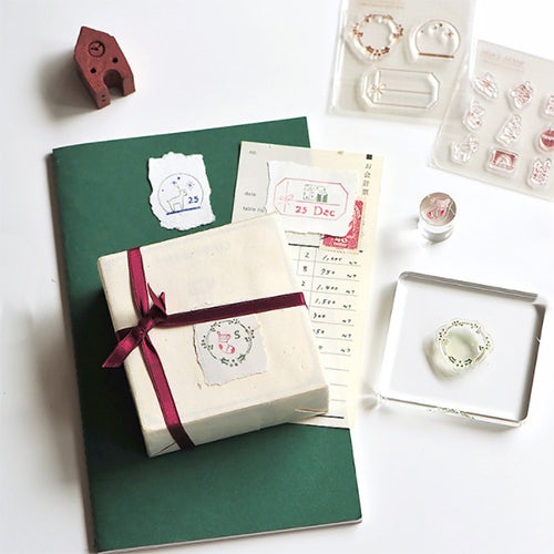 MU Print Stamp Set For Acrylic Blocks - Icon Stamp  Ltd Edition Christmas - 002
