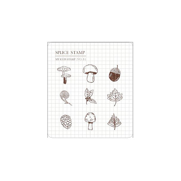 MU Print Icon Stamp Set - 2014 Forest