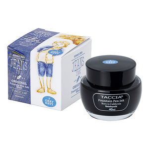 TACCIA Fountain Pen Ink 40ml -Jeans - Gray Navy TFPI-WD401-5