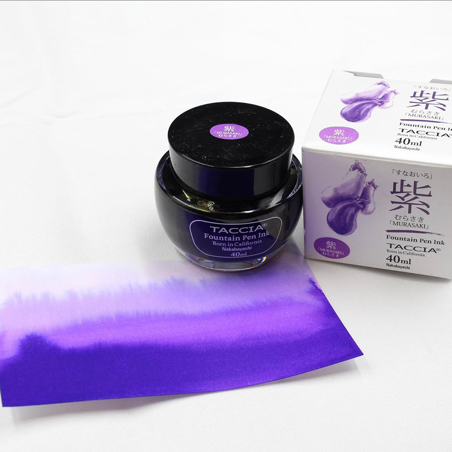TACCIA Sunao-iro Fountain Pen Ink - Murasaki (Purple) TFPI-WD40-08