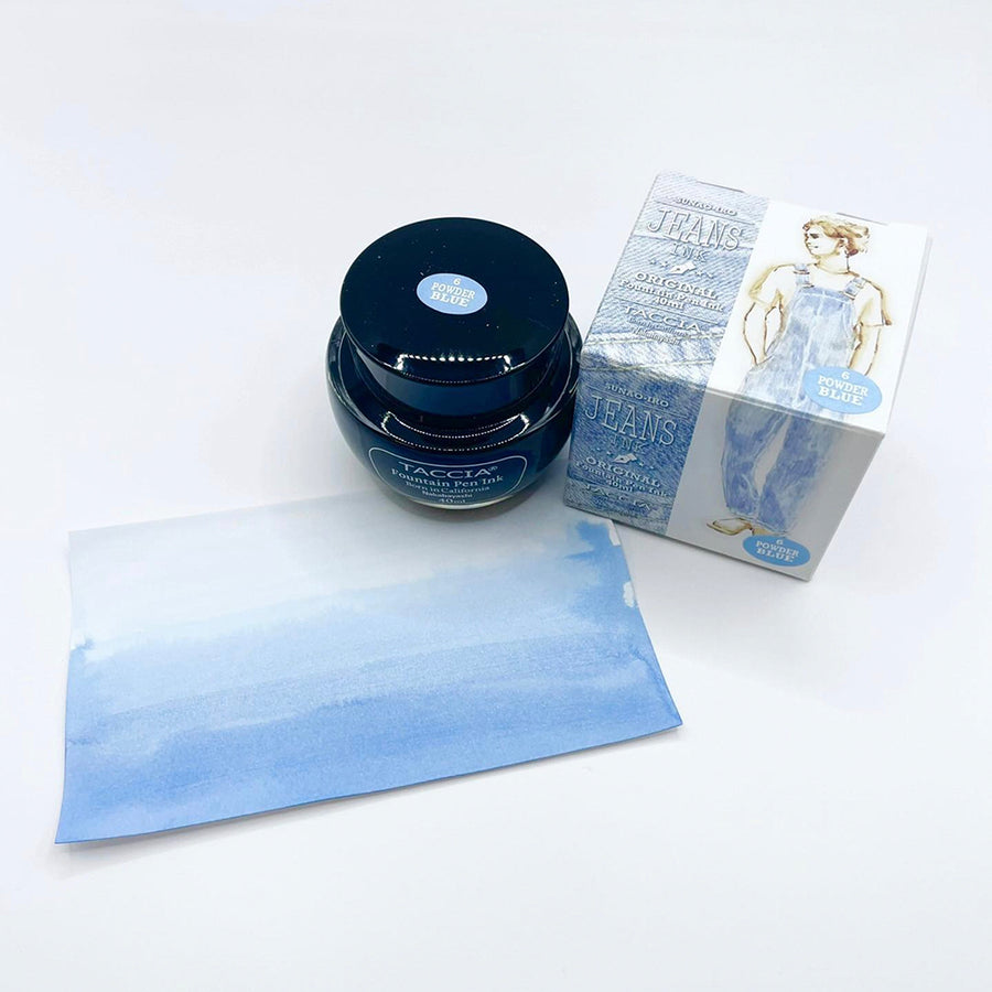 TACCIA Fountain Pen Ink 40ml -Jeans - Powder Blue TFPI-WD401-6