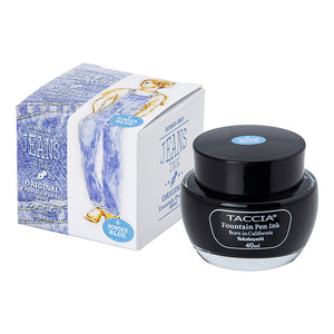 TACCIA Fountain Pen Ink 40ml -Jeans - Powder Blue TFPI-WD401-6