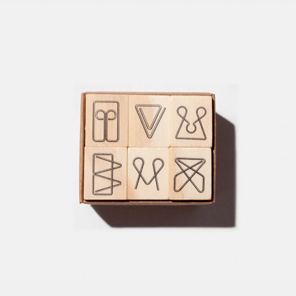 Tools To Liveby - Vintage Paperclip Stamp Set