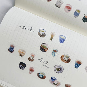 Pion - 2cm Washi Tape - Tea House