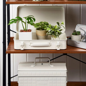Toyo T-360 Metal Storage Case - Off White