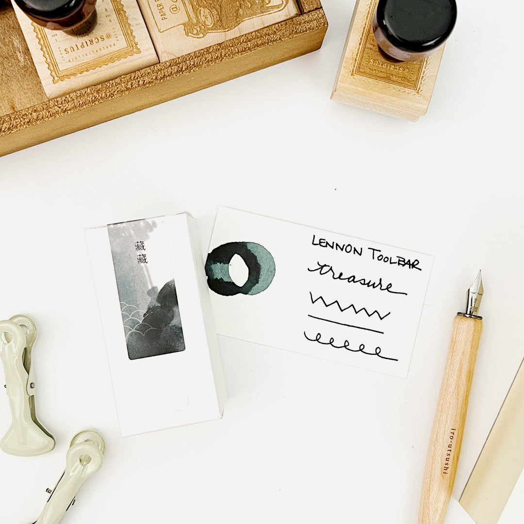 Lennon Tool Bar Fountain Pen Ink 30ml Bottle - Treasure